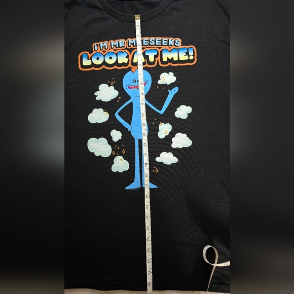 Rick And Morty I'm Mr Meeseeks Look at Me Funny Slogan Rude Cartoon Cotton, 3XL - Picture 3 of 9